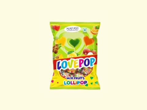 Lovepop Mix Fruits Lollipop